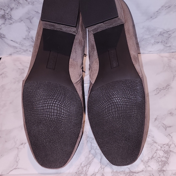 Aubrey Lynn Tan Suede Bootie Sz 10W - Picture 5 of 5